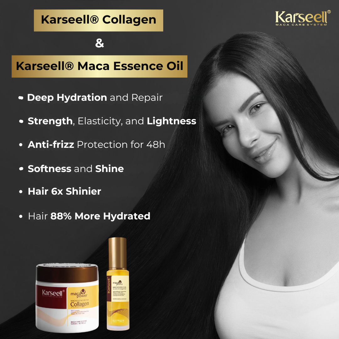 Kit Karseell® Collagen & Karseell® Maca Essence Oil